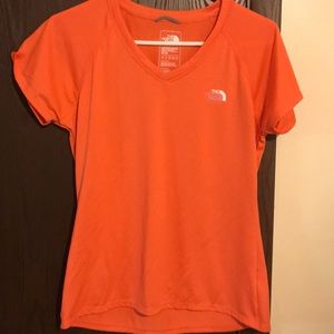 The North Face women’s v-neck tee